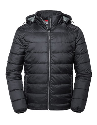 RUS-0R440M0-Mens Hooded Nano Jacket